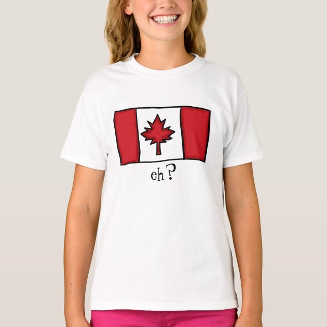 T-shirts Garotas do Canadá (Frente)