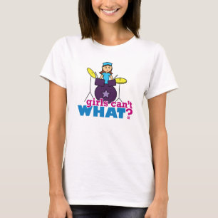 T-shirts Garotas não sabem o quê? Design Personalizado d