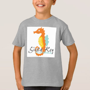 T-shirts Garotos da Siesta Key Flórida de chá sazonal