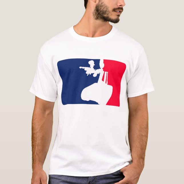 T-shirts Garra da liga principal (Frente)
