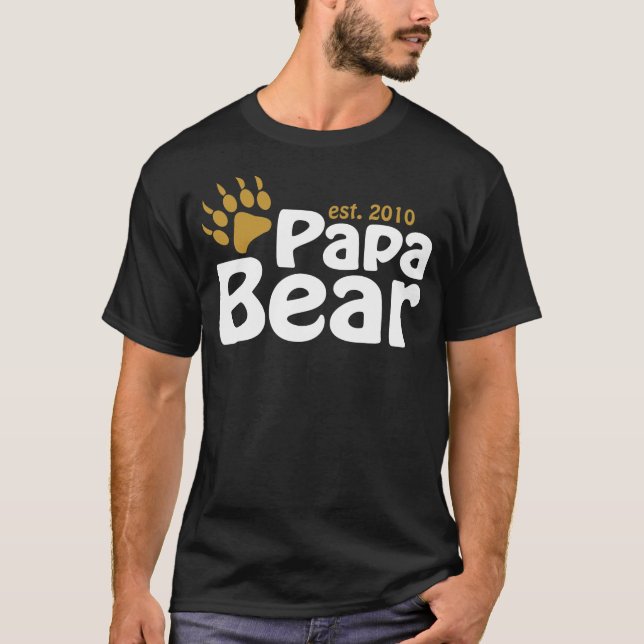 T-shirts garra de urso est da papá 2010 (Frente)