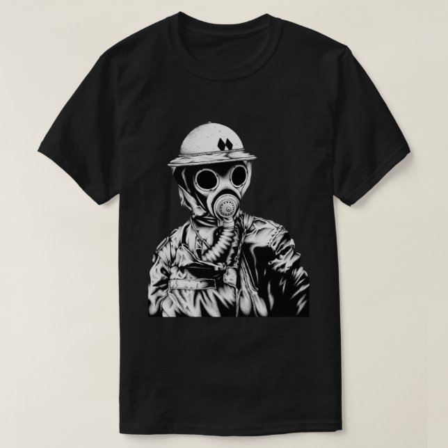 T-shirts Gasmask (Frente do Design)