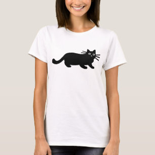 T-shirts Gata Preta