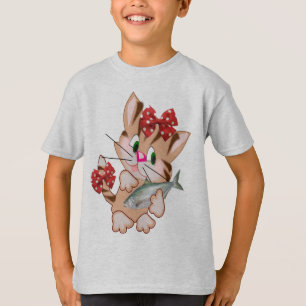 T-shirts Gatinha