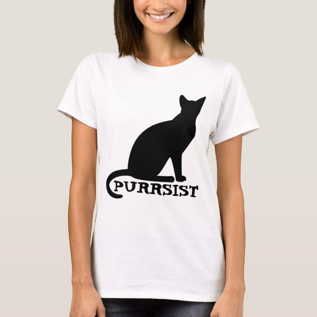 T-Shirts Gatinhas PURRSIST (Frente)