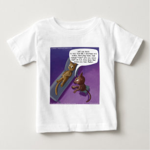 T-shirts Gatinho Fofo na Terapia Cartoon Engraçado de Gato