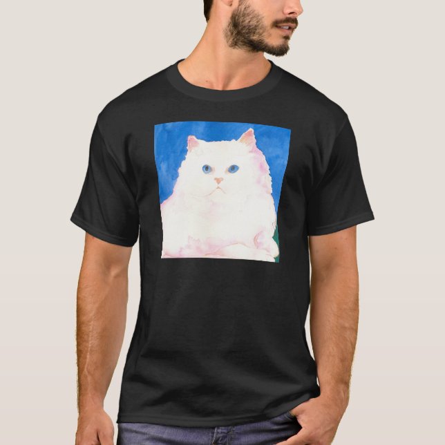 T-shirts Gatinho Himalaia bonito (Frente)