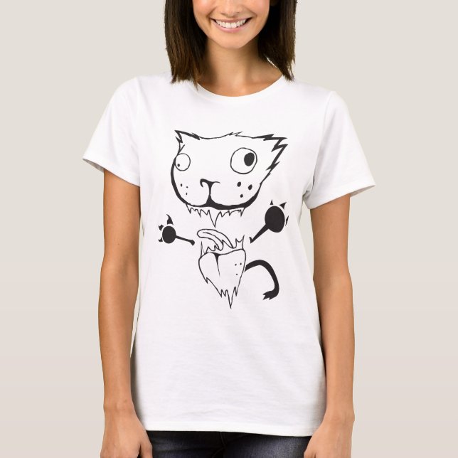 T-SHIRTS GATINHO LOUCO (Frente)