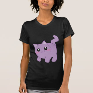T-shirts Gatinho - roxo e bonito