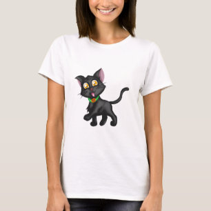T-shirts Gato Bonito de Halloween