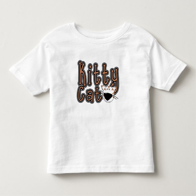 T-shirts Gato bonito do gatinho (Frente)