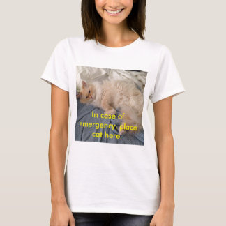 T-shirts Gato da emergência