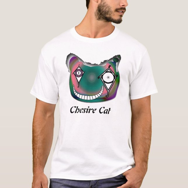 T-shirts Gato de Chesire (Frente)