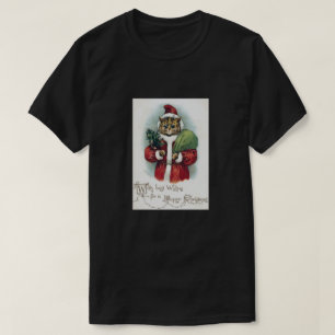 T-shirts Gato de Natal, Louis Wain