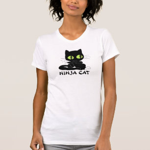 T-shirts Gato de Ninja