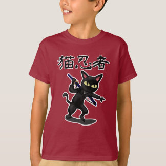 T-shirts Gato de Ninja