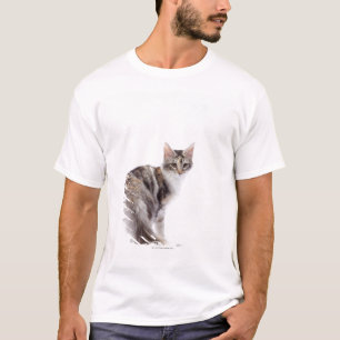 T-shirts Gato de racum de Maine