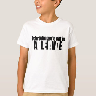 T-shirts Gato de Schrödinger