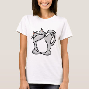 T-shirts Gato de toque ligeiro