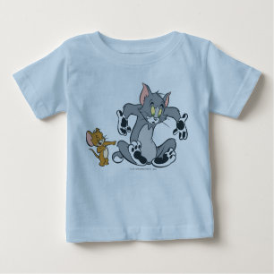 T-shirts Gato do Tom e Jerry Black Paw