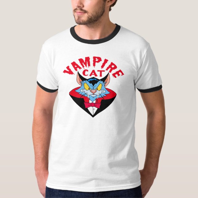 T-shirts Gato do vampiro (Frente)