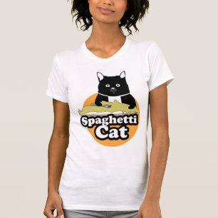 T-shirts Gato dos espaguetes