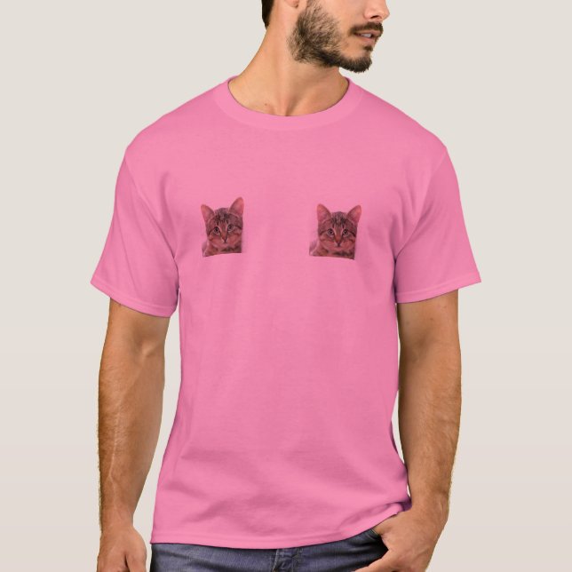 T-shirts Gato-Estreitamentos (Frente)