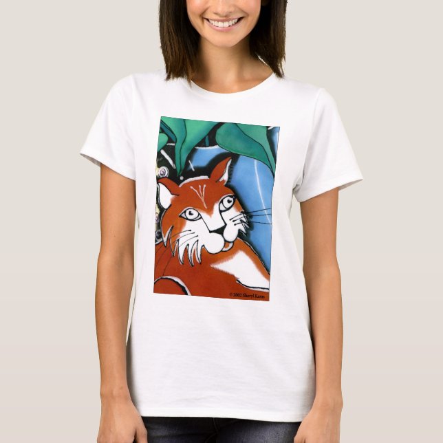 T-shirts Gato Feliz (Frente)