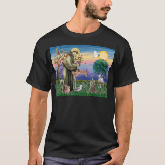 T-shirts Gato Floresta Norueguesa Listrado - São Francisco