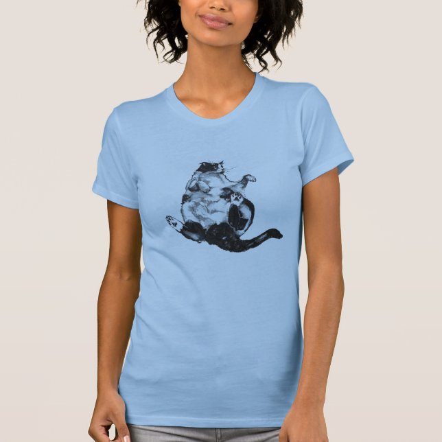 T-shirts gato gordo (Frente)