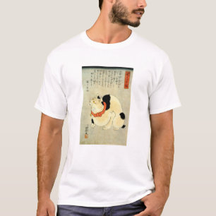 T-shirts Gato japonês, Utagawa Kuniyoshi