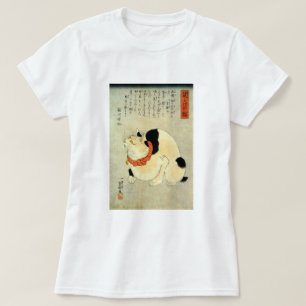 T-shirts Gato Japonês, Utagawa Kuniyoshi