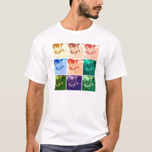 T-shirts Gato Laranja Tabby