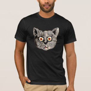 T-shirts gato louco