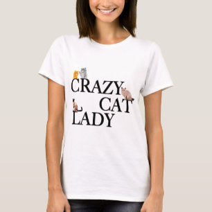 T-shirts Gato Louco