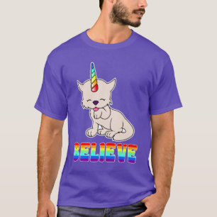 T-shirts Gato mágico = Kittycorn do unicórnio