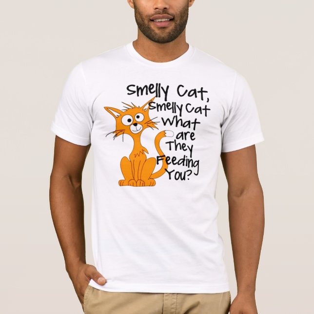 T-shirts Gato meloso (Frente)