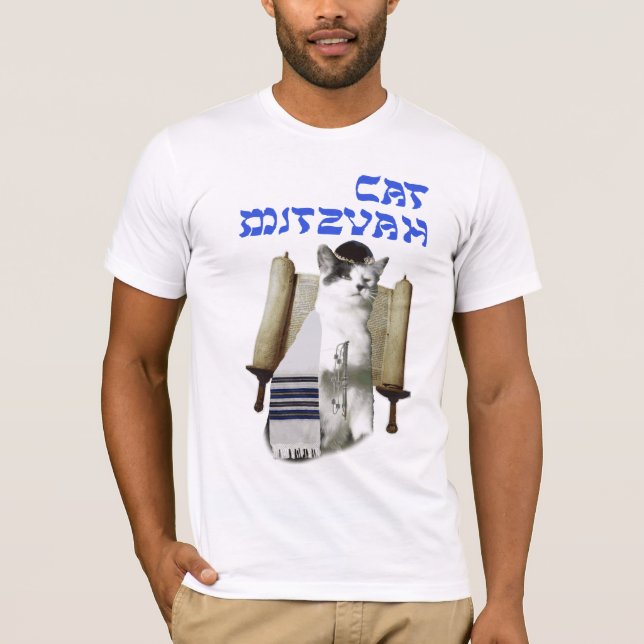 T-shirts Gato Mitzvah (Frente)