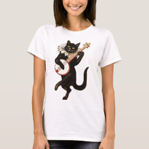 T-shirts Gato Musical