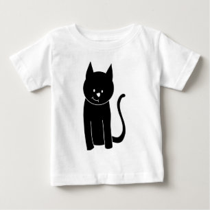 T-shirts Gato preto bonito