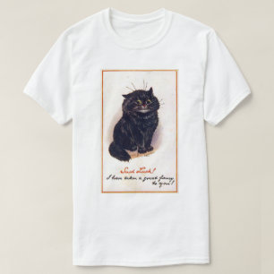 T-shirts Gato preto, Louis Wain