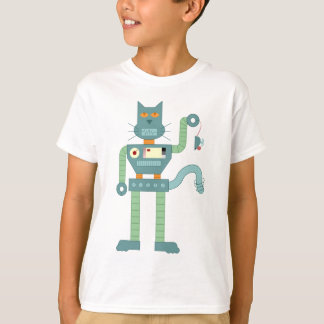 T-shirts Gato Robô e Mouse Enrolado