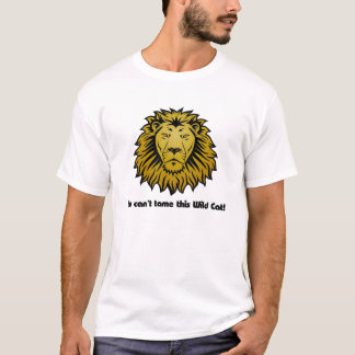T-shirts Gato selvagem do leão