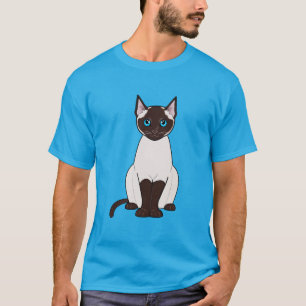 T-shirts Gato Siamese