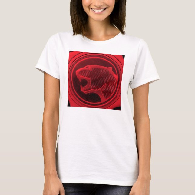 T-shirts Gato vermelho (Frente)