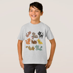 T-shirts Gatos
