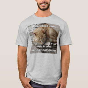T-shirts Gatos desabrigados