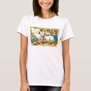 T-shirts Gatos em janto
