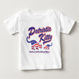 T-shirts Gatos Gatinhos Patrióticos