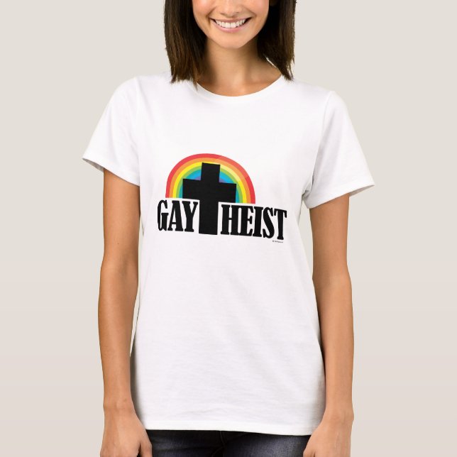 T-shirts Gaytheist (Frente)